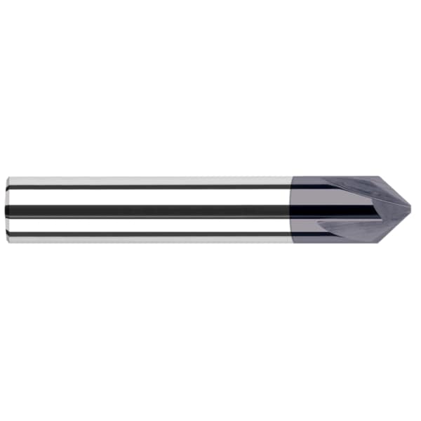 Chamfer Cutter - Flat End, 0.1250"